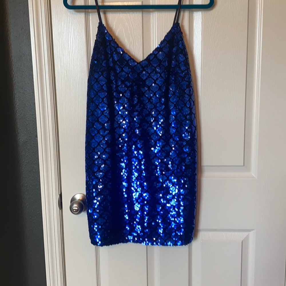 Mini dress.